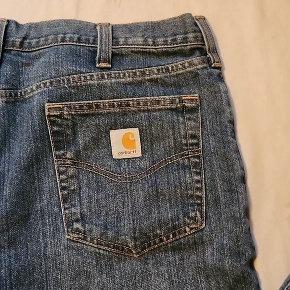 CARHARTT relaxed fit blue jeans 40x32 - Picture 8 of 12